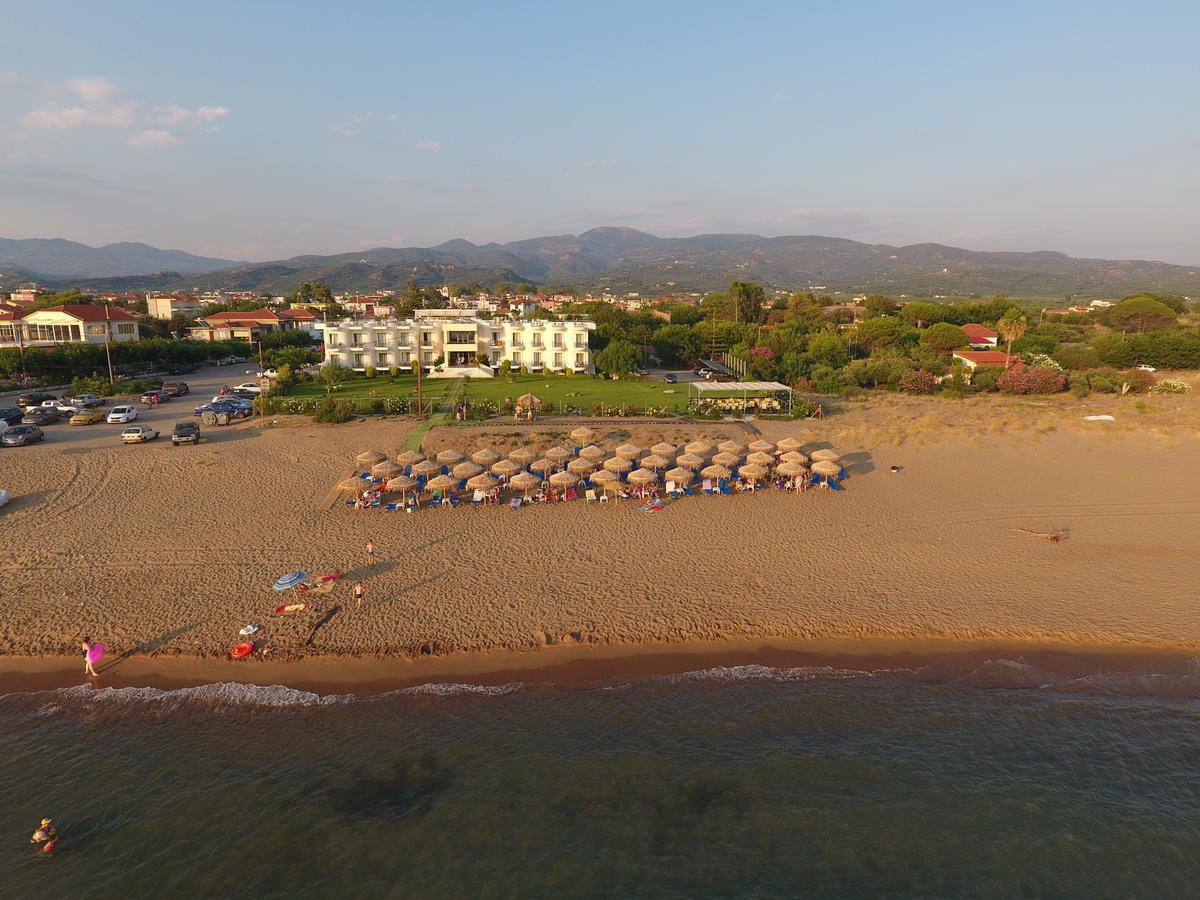Ostria Hotel Kakovatos Beach Zacharo Exterior foto