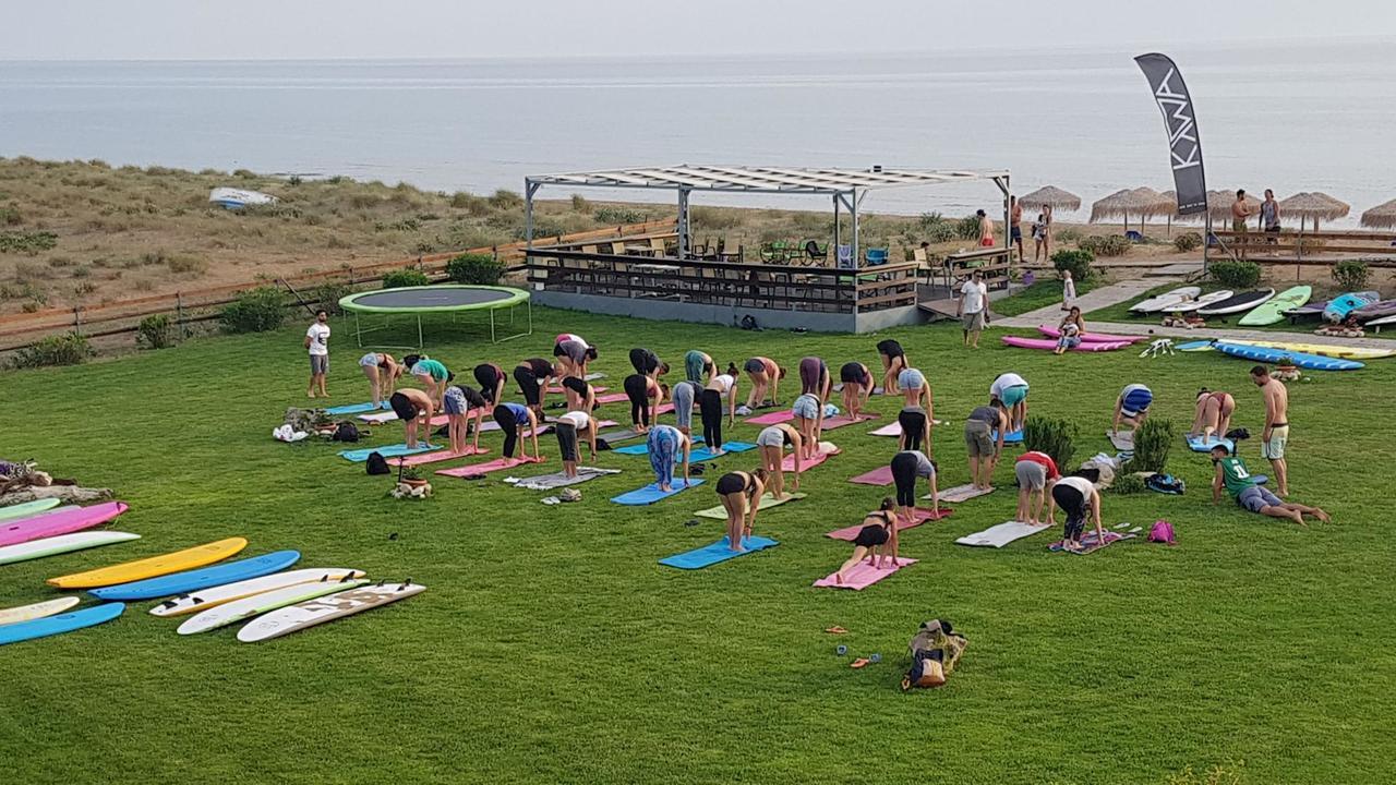 Ostria Hotel Kakovatos Beach Zacharo Exterior foto